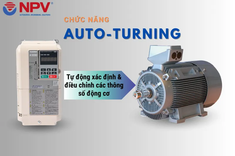 Tính năng Auto-turning của biến tần Yaskawa A1000