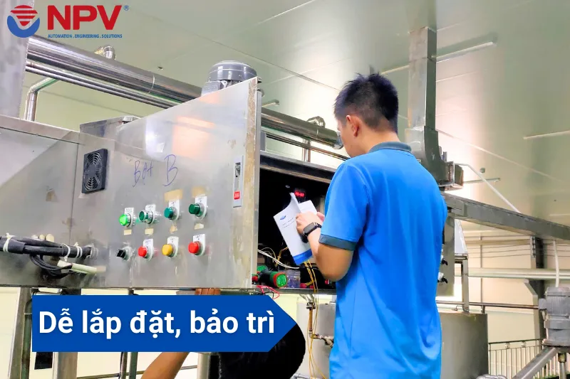 Biến tần Yaskawa A1000 rất dễ sử dụng và bảo trì