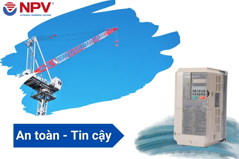 Yaskawa A1000- Giải pháp điều khiển động cơ an toàn, đáng tin cậy