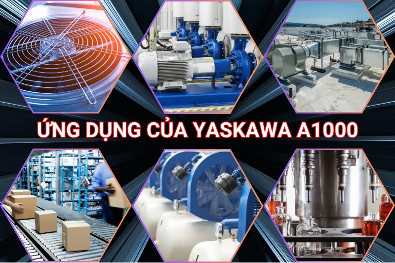 Ứng dụng của biến tần Yaskawa A1000