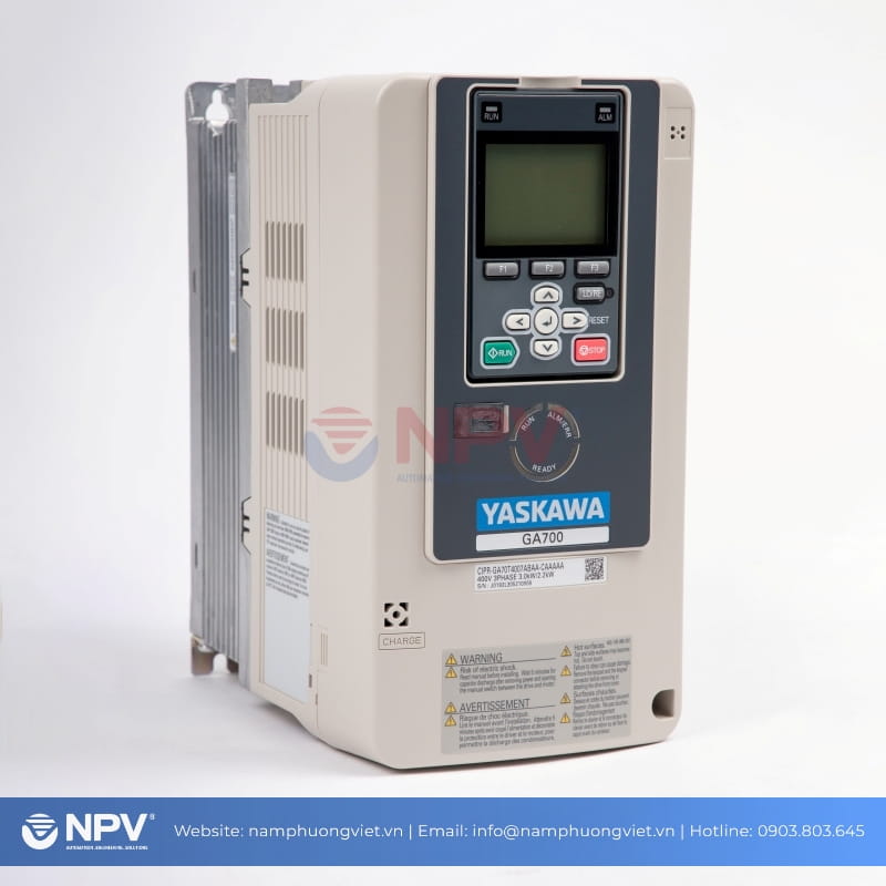 Hướng dẫn cài đặt biến tần Yaskawa GA700 chi tiết cho hệ thống công nghiệp