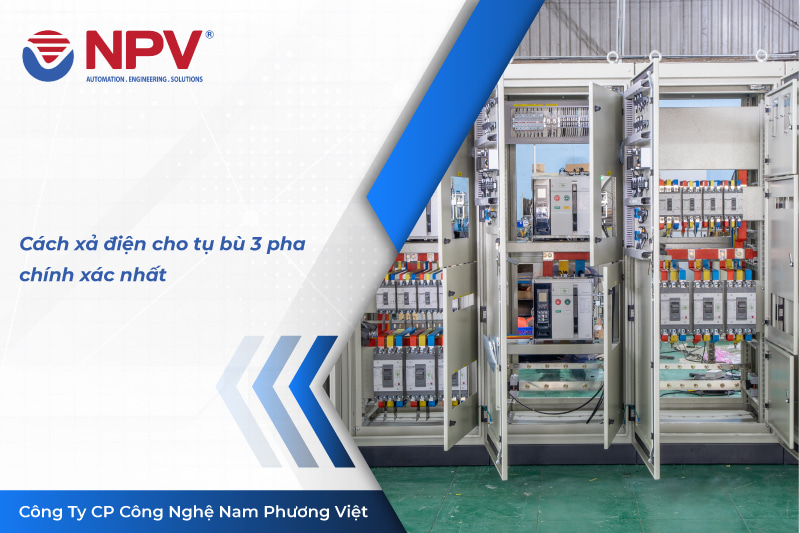 Cách xả điện cho tụ bù