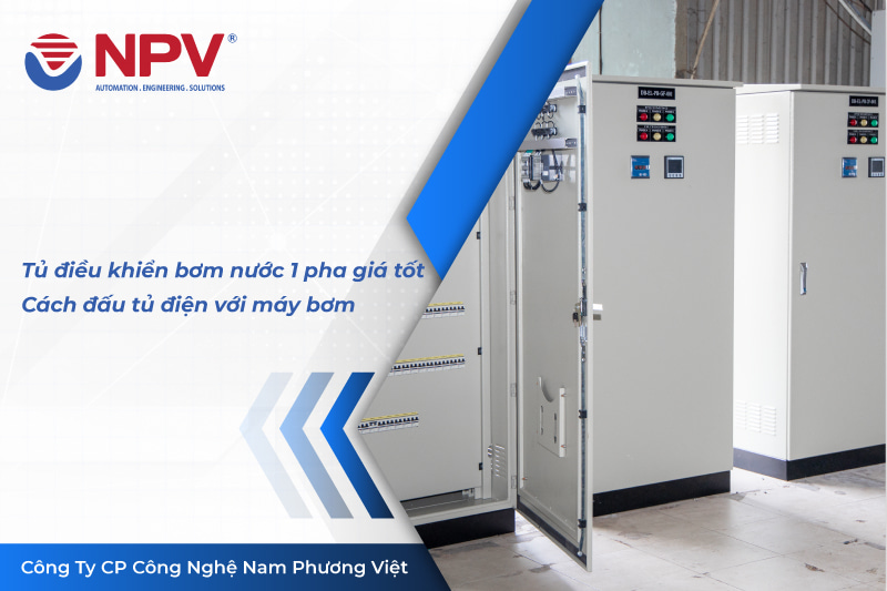 Tủ điều khiển bơm và cách đấu nối tủ