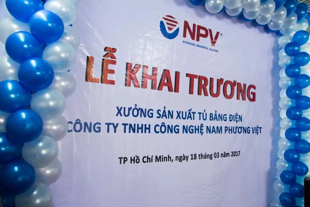 Khai trương xưởng sản xuất Tủ bảng điện - Thang máng cáp của Nam Phương Việt