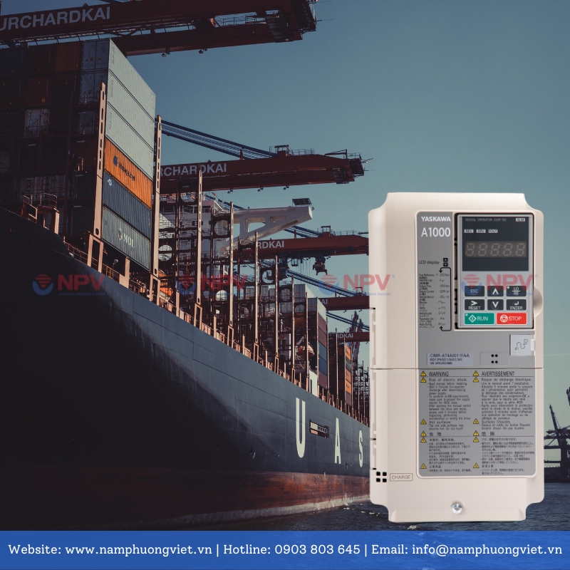 Biến tần Yaskawa A1000 ứng dụng trong hàng hải với các chứng nhận và tính năng đáp ứng tốt trong ngành hàng hải