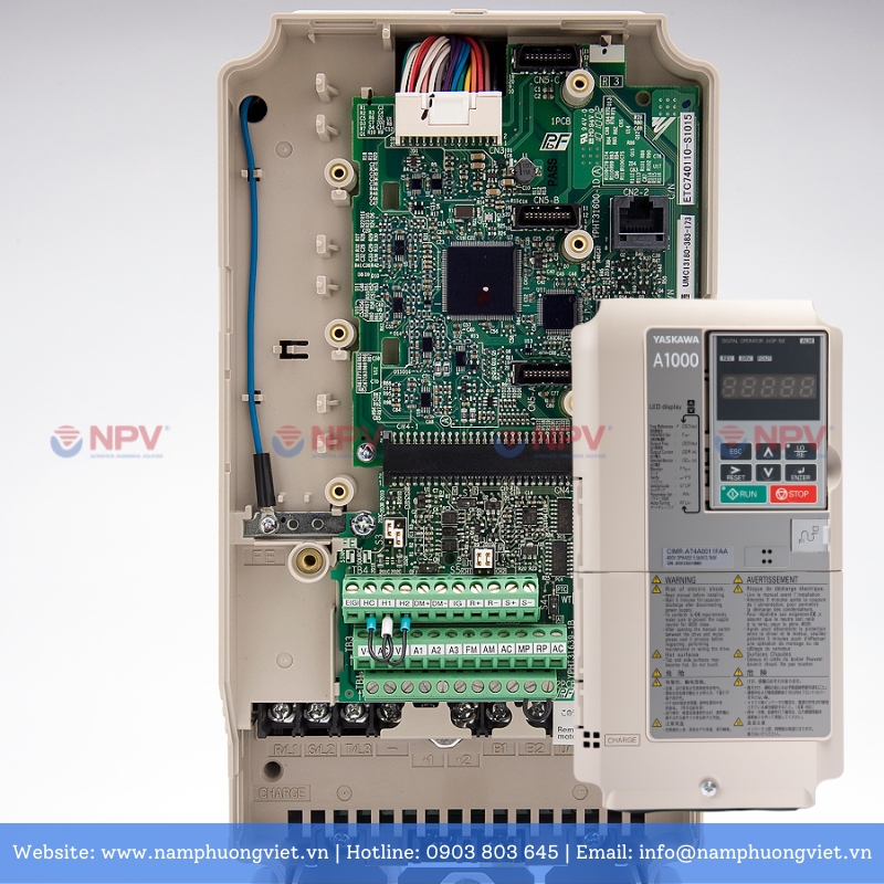 Bộ mạch chi tiết của biến tần Yaskawa A1000