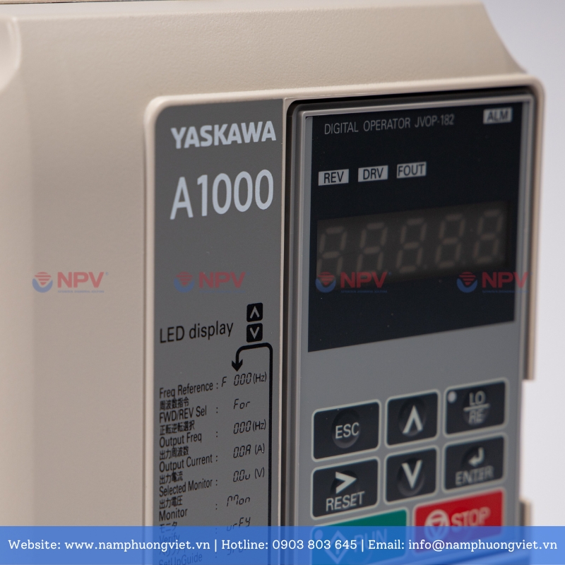 Hướng dẫn sử dụng biến tần Yaskawa A1000 chi tiết