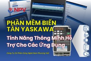 Phần mềm biến tần Yaskawa hỗ trợ trong các ứng dụng