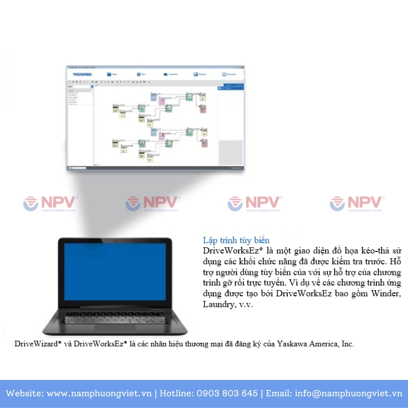 Tính năng của biến tần Yaskawa GA700 mang lại khả năng tiết kiệm thời gian cho người dùng