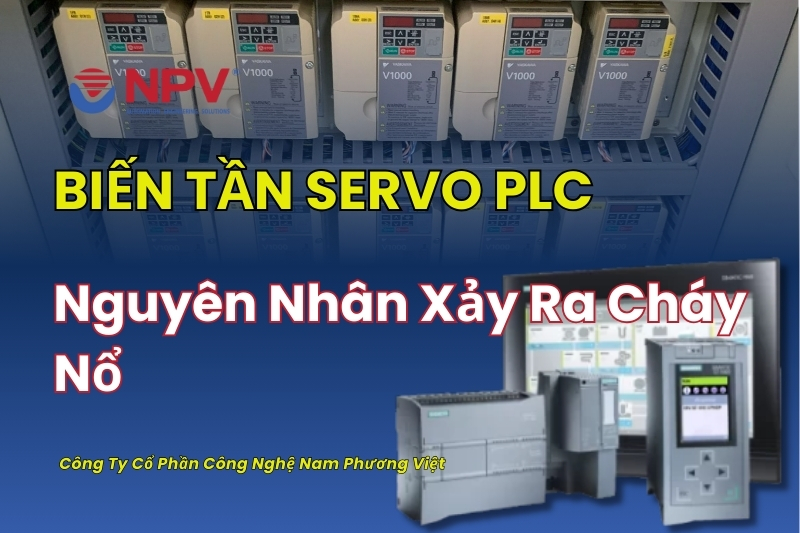 Nguyên nhân xảy ra cháy nổ của biến tần servo PLC