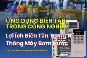 Lợi ích biến tần trong công nghiệp với hệ thống máy bơm nước