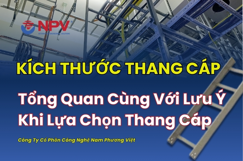 Tổng quang kích thước thang cáp và lưu ý khi lựa chọn sản phẩm