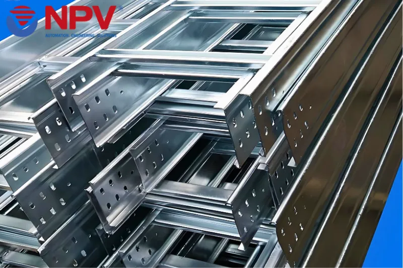 So sanh thang cáp mạ kẽm nhúng nóng với các loại khác