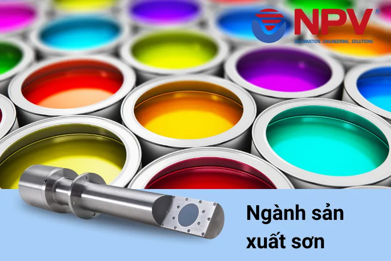Ứng dụng cảm biến Hydro-Probe BX cho sản xuất sơn