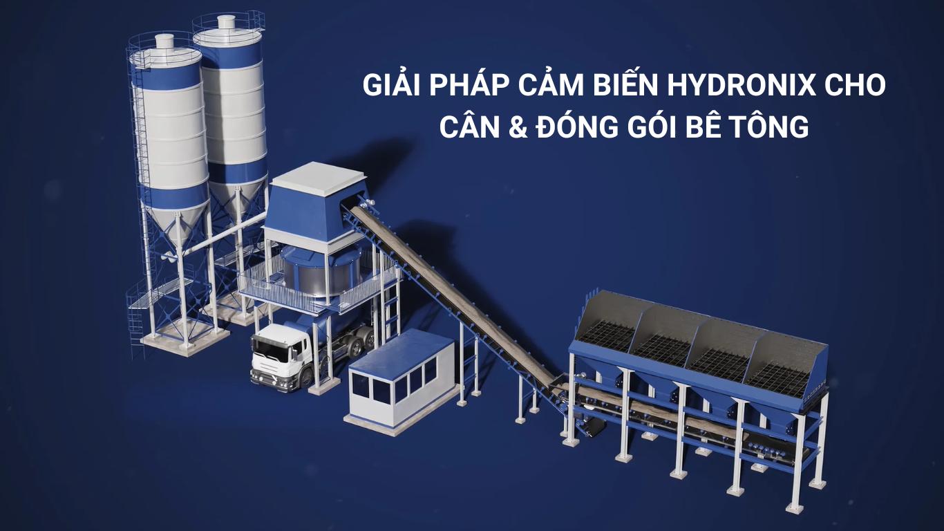 Giải Pháp Cảm Biến Hydronix Cho Cân & Đóng Gói Bê Tông
