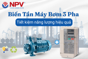 Biến tần máy bơm 3 pha 10hp