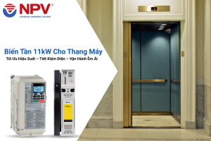 biến tần 11 kw cho thang máy