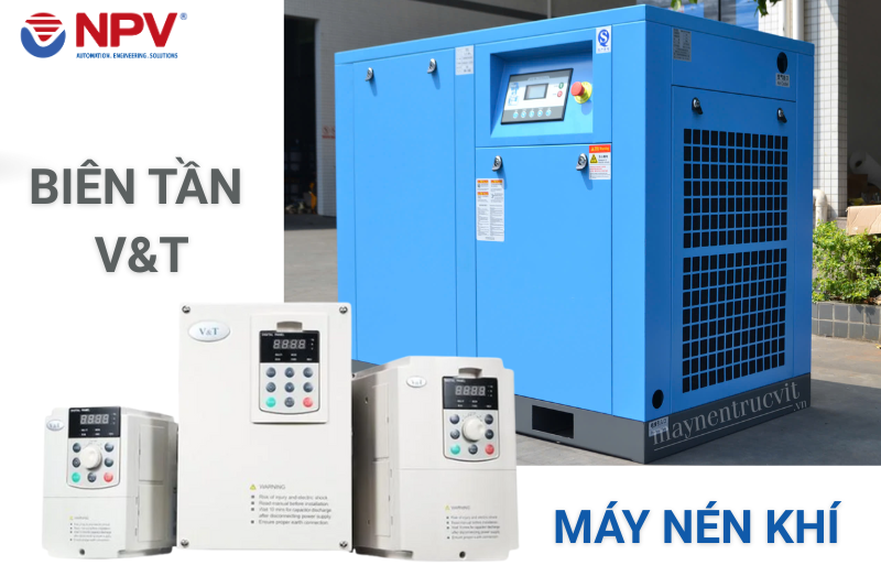 Biến tần V&T cho máy nén khí