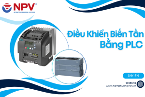 chi tiết điều khiển biến tần bằng PLC