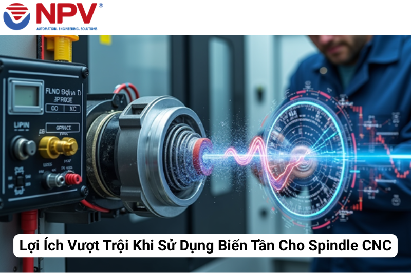 lợi ích khi sử dụng biến tần cho Spindle CNC