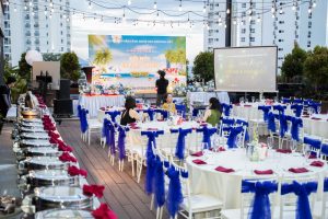 Bữa tiệc được tổ chức tại Khách sạn Quinter Central Nha Trang