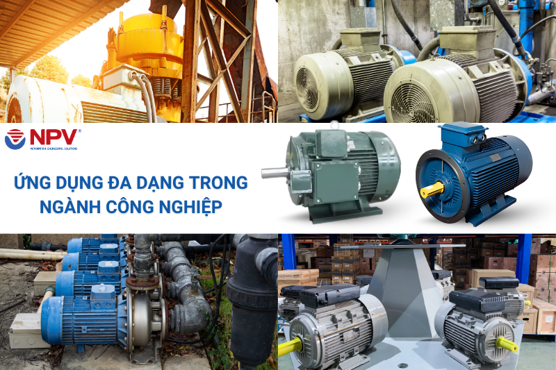 Ứng dụng đa dạng của motor LAEG trong ngành công nghiệp