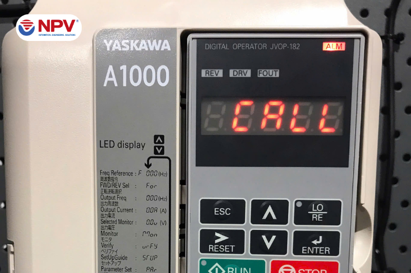 Lỗi biến tần Yaskawa A1000 - CALL