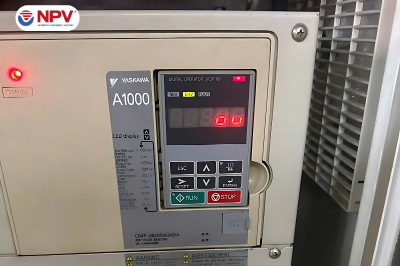 Lỗi biến tần Yaskawa A1000 - ov