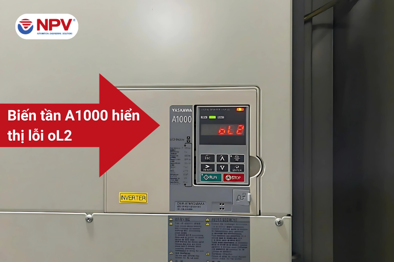 Biến tần Yaskawa A1000 mắc lỗi oL2- quá tải biến tần