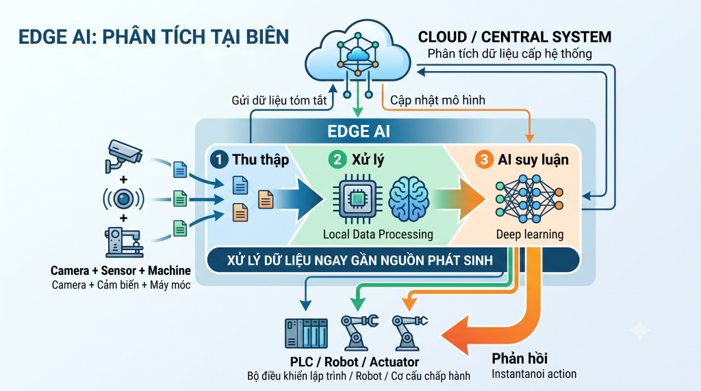 AI tại biên hoặc Edge AI là gì?